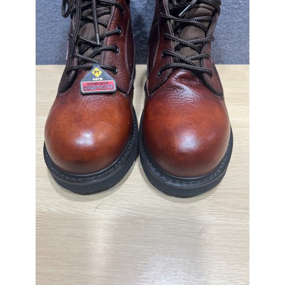 Georgia Boot Steel Toe Waterproof Slip/Oil Resistant Work Boots Mens Size 10.5W - Picture 4 of 13